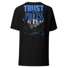 Load image into Gallery viewer, TGCC Carolina Blue on Black T-Shirt