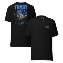 Load image into Gallery viewer, TGCC Carolina Blue on Black T-Shirt