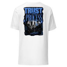 Load image into Gallery viewer, TGCC Carolina Blue on White T-Shirt