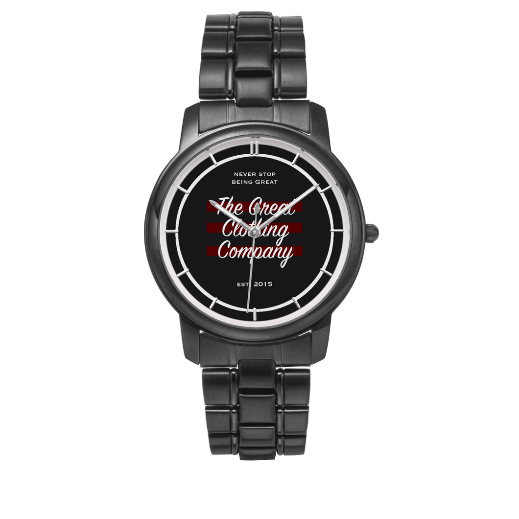 TGCC Stainless Steel Quartz Watch (With Indicators)