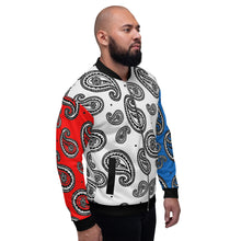 Load image into Gallery viewer, TGCC Multi-Colour Bandana Bomber Jacket
